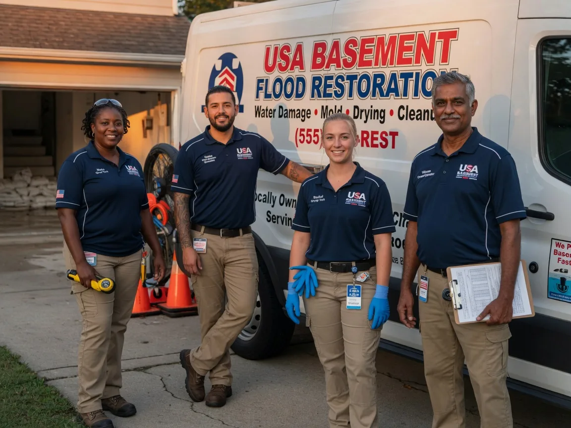 Basement Flood Cleanup company in Benton, LA