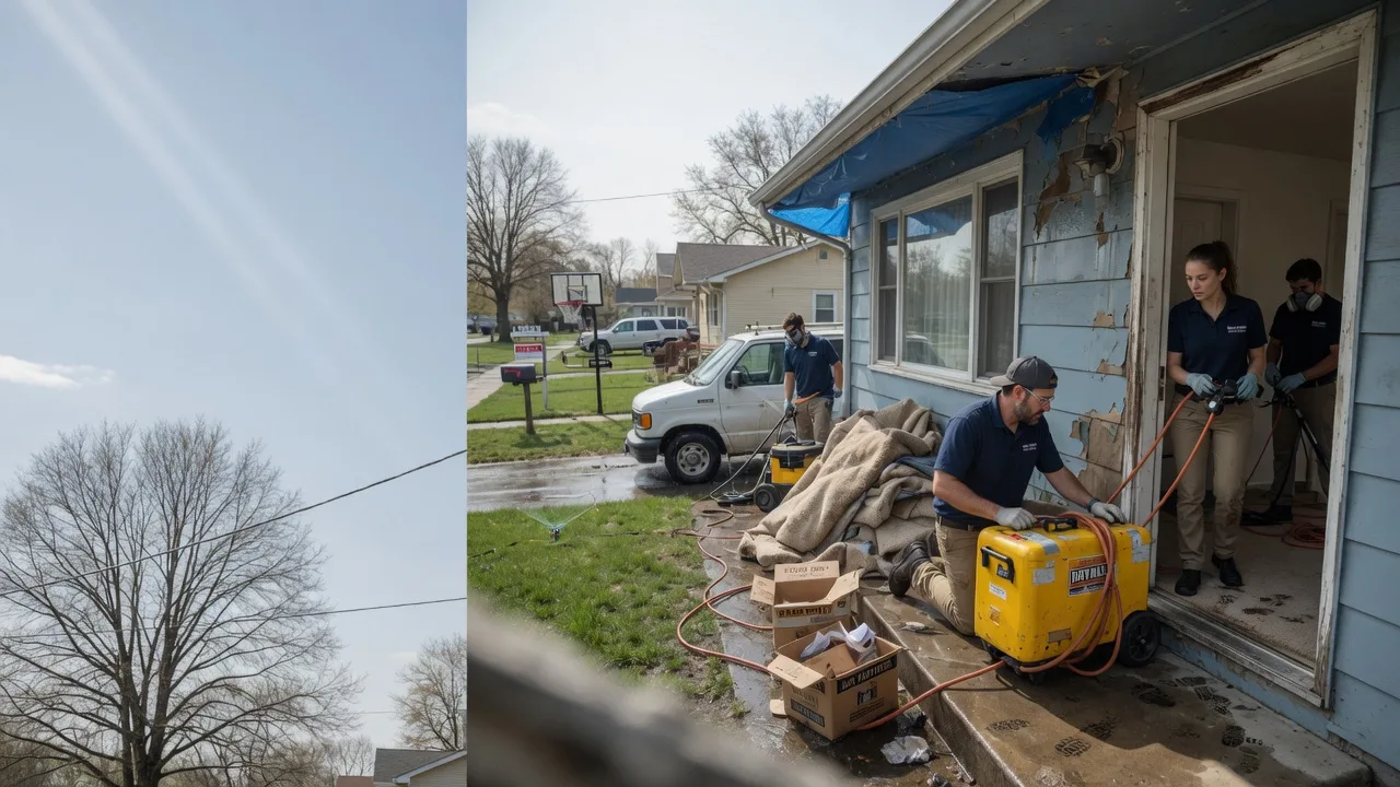 Basement Flood Cleanup in Benton, LA near me